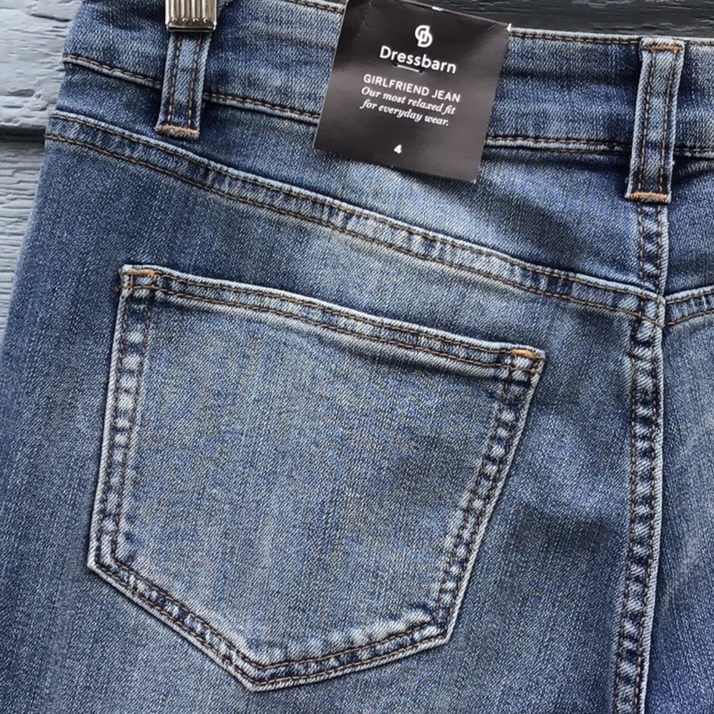 Dressbarn High Rise Patchwork Jeans - Picture 5 of 11